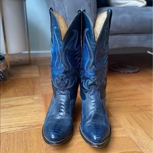 Cuadra Ostrich leather cowboy boots 8 women/6 men